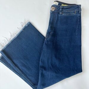 Mauve Anthropologie Women's Wide Leg Jeans size 30